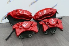 Mercedes CL500 W215 Bremssattel komplett Set Bremszange mit Bremsbelägen in rot!