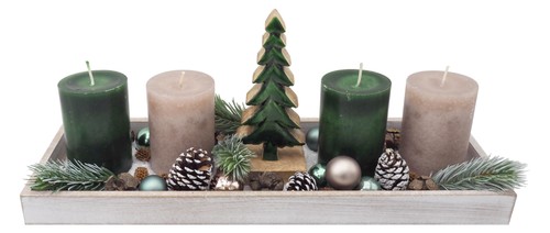 Adventsgesteck weihnachten - adventsgesteck,