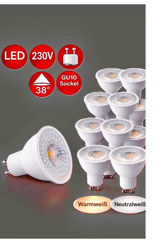 10er set led - set, 5w