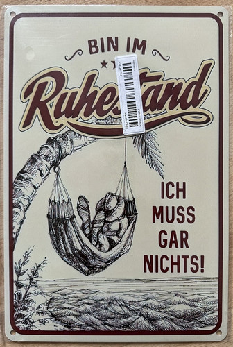 Retro blechschild vintage - retro, blechschild,