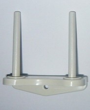 Nähmaschinen Garnrollenhalter, Kunststoff cremeweiß, 29mm Bohr. Abstand! GH2c