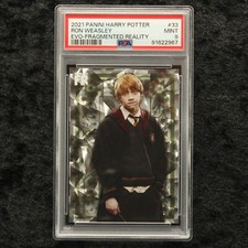 Panini Harry Potter Evolution PSA 9 Ron Weasley POP  1 Fragmented Reality Card
