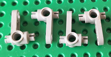 Lego 4 x Lenkarm 4261 alt hellgrau Lenkung Achse Zubehör Technic