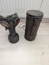 histori. WK2 Gasmaske m. Dose