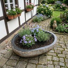 Flussstein Naturstein Schale