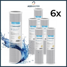 6x Gehäuse Aktivkohleblock