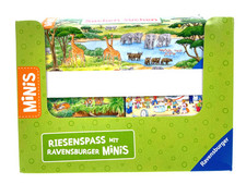 Ravnesburger Minis - Sachen suchen / je 8 x Fahrzeuge, Kindergarten, Tiere Wald