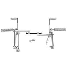 Poliert Vorverlegte Fußrasten