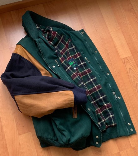 Lacoste vintage college jacket - lacoste,