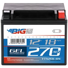 BIG 52014 GEL 12V 18Ah 270A/EN Motorradbatterie