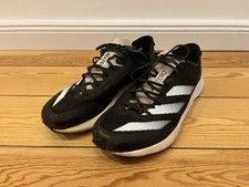 ADIDAS Adizero Adios 8 Gr. 46 2/3 (12 US) Schwarz Run Running Trail Joggen Sport