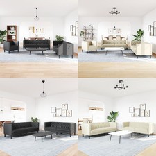 Chesterfield sofa set - sofa,