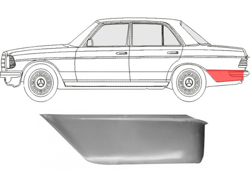 Für w123 1975 1985 hinten - mb,