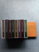 DEUTSCHLAND JAHRESSAMMLUNG (JAHRBUCH) 1993-2001 ERSTTAGSSTEMPEL BONN HOHER POSTP