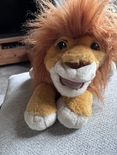 Disney-Matell Simba König der Löwen Stofftier + Soundfunktion Brüllfunktion 1983