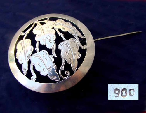 Jugendstil brosche - jugendstil,