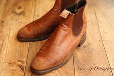 R.M. Williams Braun Leder