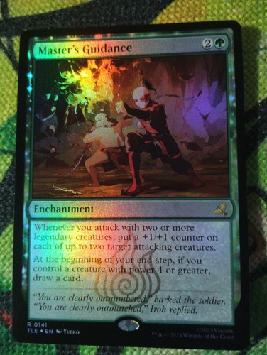 Foil master guidance - master's,