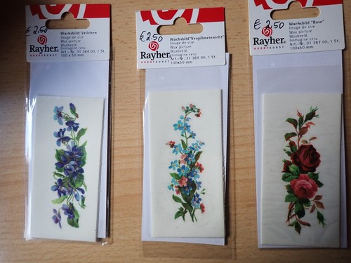 Rayher wachsbild blumen - rayher,