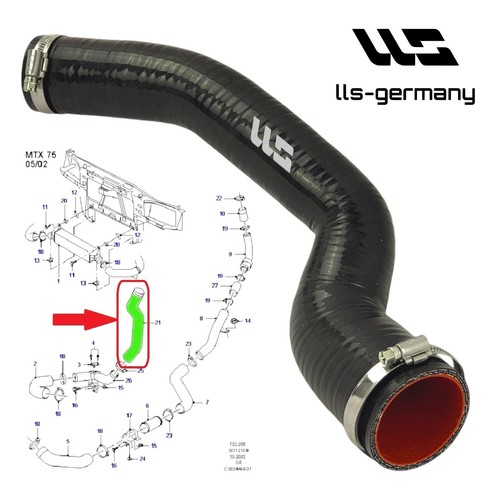 Turboschlauch ladeluftschlauch - turboschlauch,