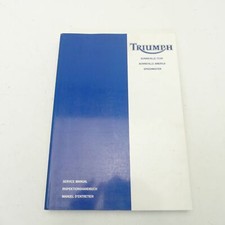 Original Triumph Bonneville T100 America Speedmaster Werkstatthandbuch C3024
