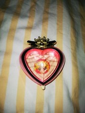 Sailor Moon Brosche mit Bild Von Bunny Und Chibi Moon Rarität locket