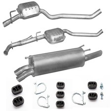 Auspuff + Mont. 2x Mitteltopf