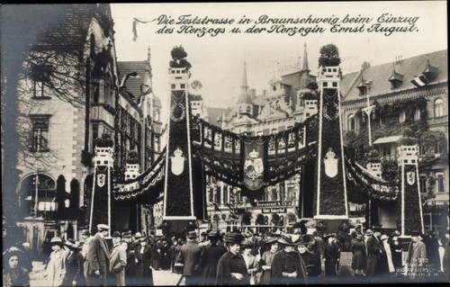 Braunschweig in - ak,