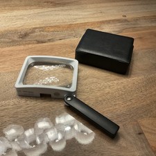 Eschenbach Lupe 2,8  7D/250 mit Schutzhülle Vergrößerungsglas Klappbar