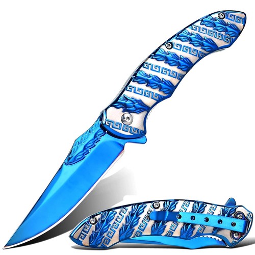 Klappmesser titanplattiert - klappmesser, 3d