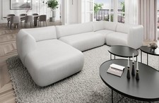 Sofa leder designercouch - sofa,