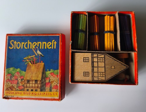 Alt spiel storchennest - spiel, volk