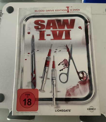 Saw box blood drive - box,