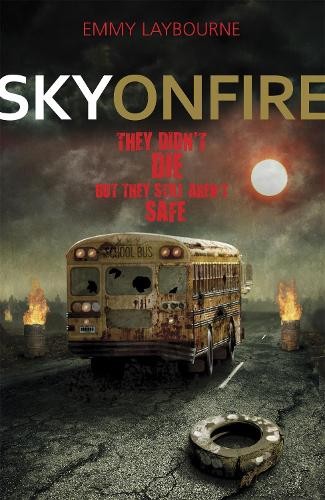 Sky fire monument - on, (monument