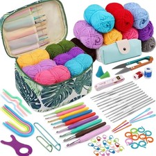 Häkelset Häkelnadeln Garn