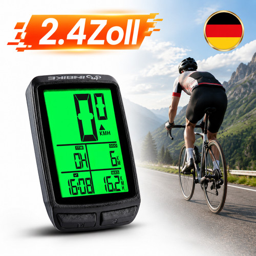 Kabellos fahrradcomputer - kabellos,