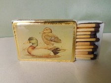 Streichholzschachtelhülle Hülle Etui Motiv Enten Wildenten Streichholzhalter