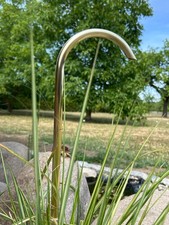 Brunnen-Einlauf aus Messing 15mm, Wasserspeier,Wasserhahn,Zierbrunnen,Auslauf,