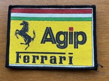 AGIP FERRARI LOGO PATCH BADGE