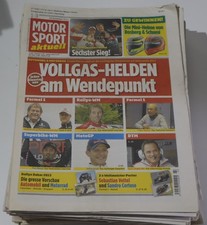 Motorsport aktuell, Jahrgang 2012, komplett, 50 Hefte