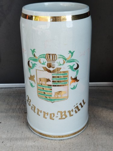 Barre bräu bierkrug - barre-bräu, porzellan