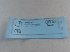 Original Audi Kennschild für