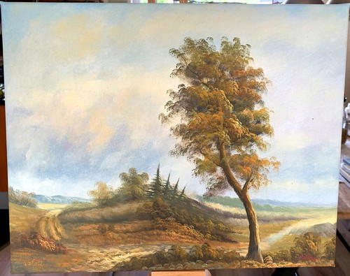 Handgemalt signiert wallace - handgemalt,,