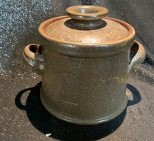 True Vintage Keramik  Design Rudi Stahl Topf Henkeltopf signiert 70er Jahre