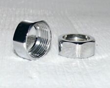 2x Anschluss Überwurf Mutter Wannen Dusche Armatur Innengewinde M25 Sina-1 Chrom