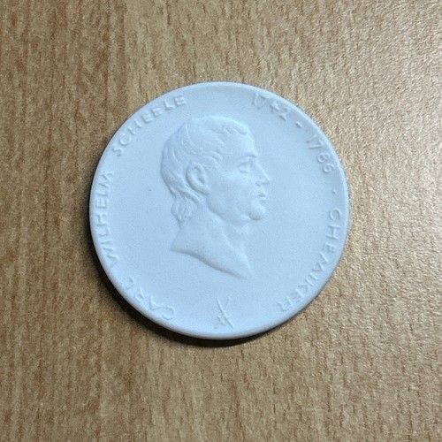 Porzellan medaille carl - porzellan,