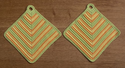 Topflappen handarbeit - topflappen,