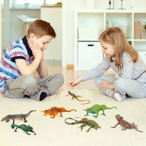 Reptilien tier modelle - reptilien, set