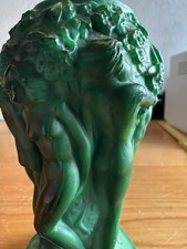 Art Deco Vase Akt Czech
