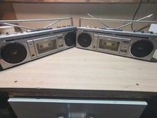 2 x Tragbarer Kassettenrekorder  Sanyo M7700LE  Teildefekt